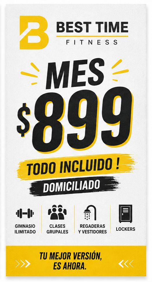 Mi Nuevo Yo, Best Time Fitness